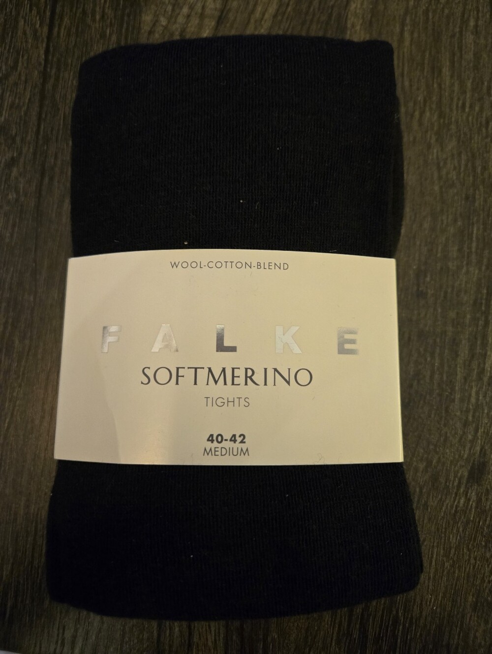 Falke Softmerino Tights Black- Medium
